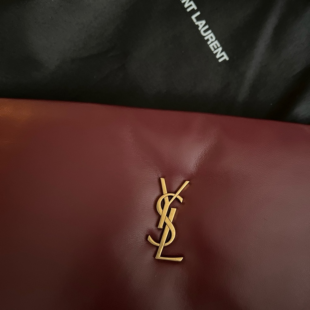 BRAND NEW YSL CALYPSO LAMBSKIN POUCH - Picture 2 of 3